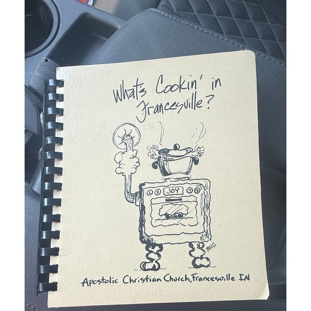 What's Cookin' in Francesville? Apostolic Christian Church Cookbook